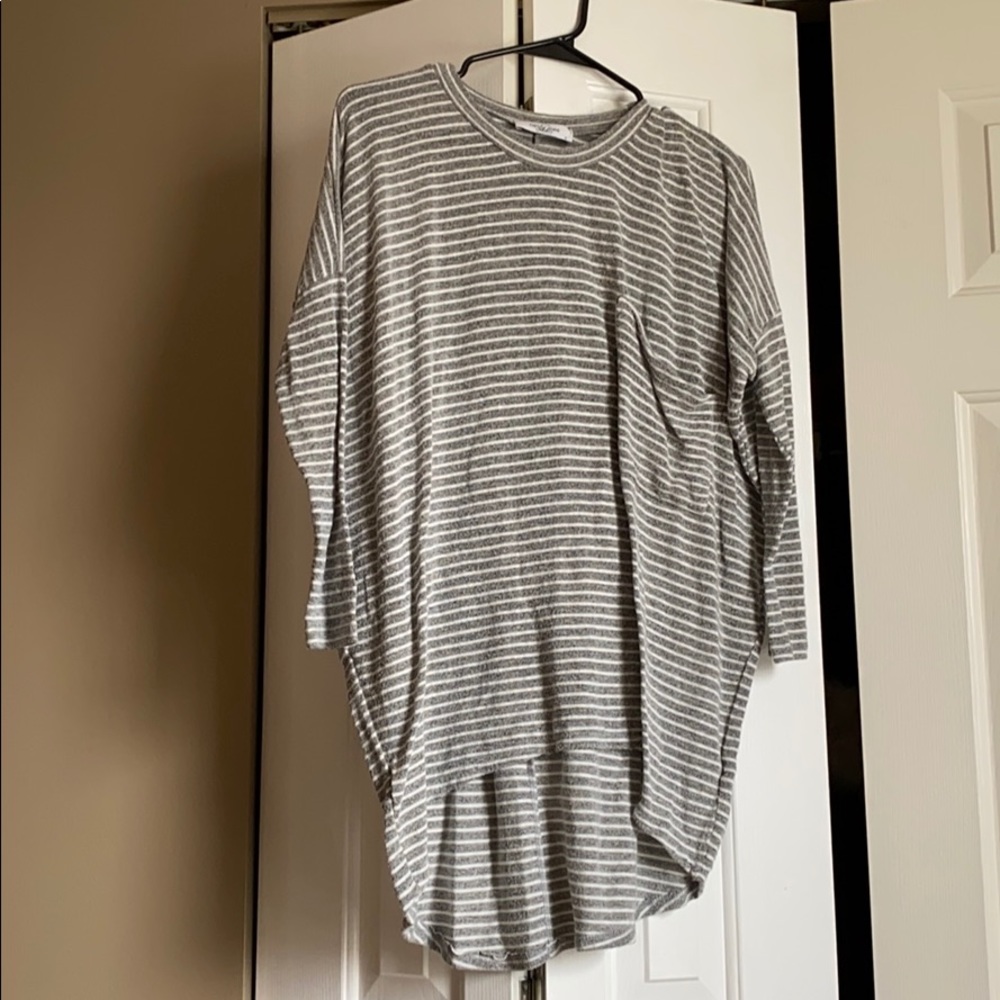 Striped Carly Jean Top